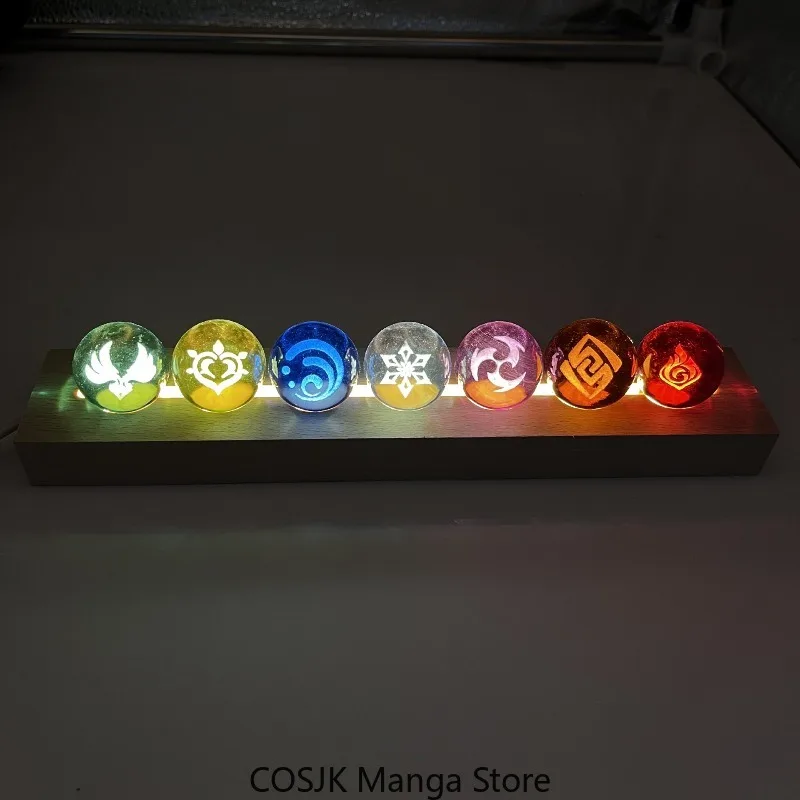 Game Genshin Impact Elements G - đánh giá và giá Desk Setup Lamp