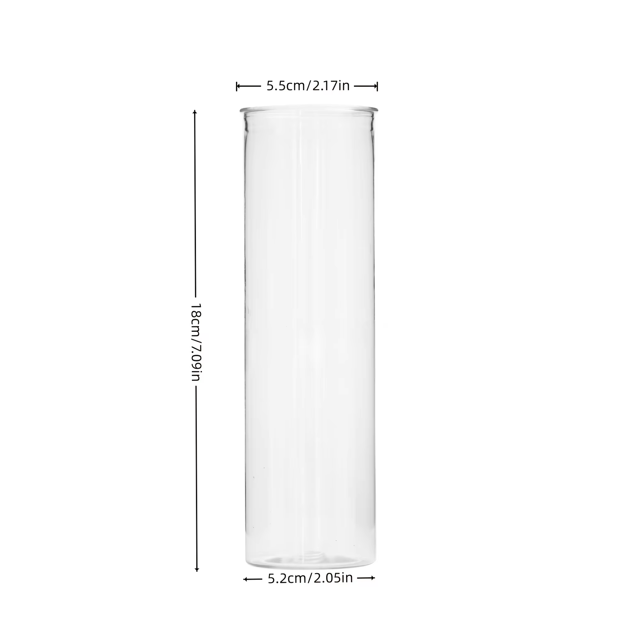 10-27Clear Acrylic Cylinder Va - đánh giá và giá Desk Setup Minimalist