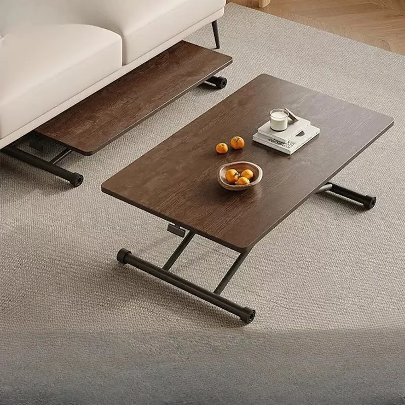 Bàn trà gấp có mặt bàn nâng lê - đánh giá và giá Desk Setup Minimalist