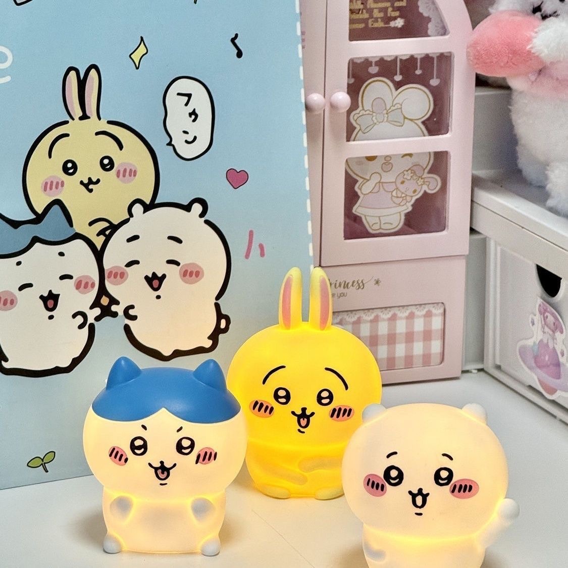 Anime Chiikawa Vinyl Doll Nigh - đánh giá và giá Desk Setup Lamp
